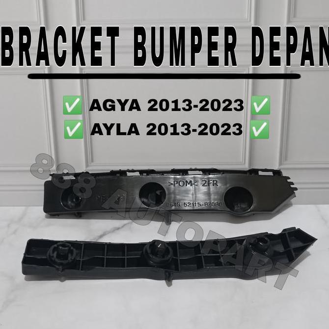 BRACKET BUMPER DEPAN AGYA AYLA 2013-2021 ORIGINAL HARGA SPESIAL