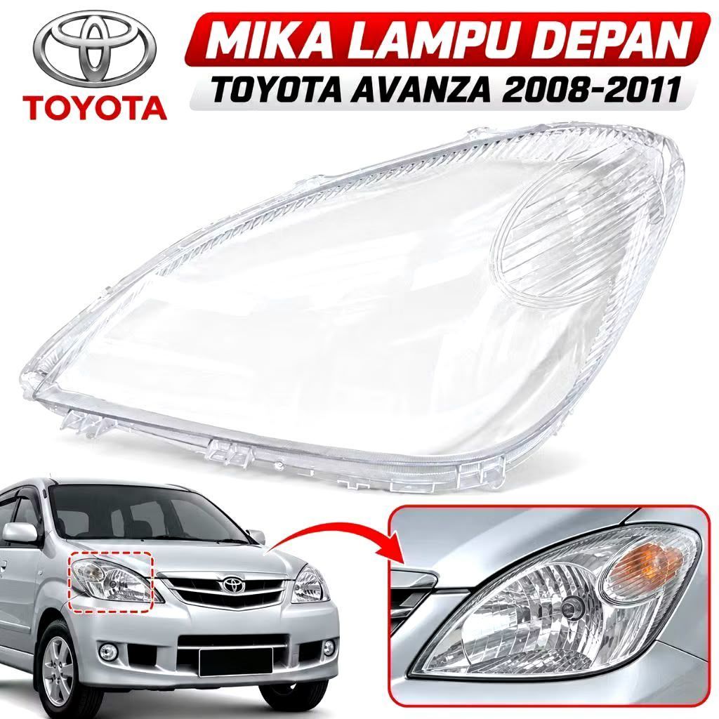 MIKA HEADLAMP AVANZA VVTI 2008 2009 2010 2011 MIKA LAMPU DEPAN AVANZA VVTI 2008-2011 CPU LEN 97506