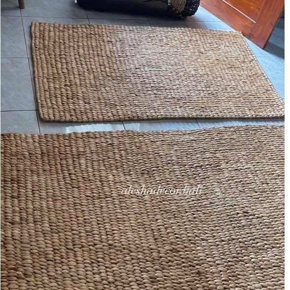 Karpet Rug Tikar Anyaman Enceng Gondok