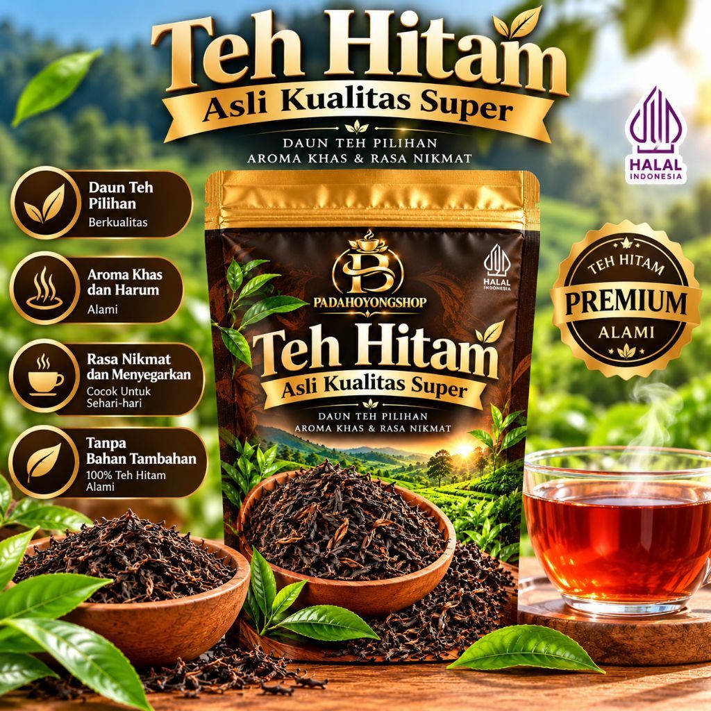 Teh Hitam Asli Kualitas Super | Black Tea Original