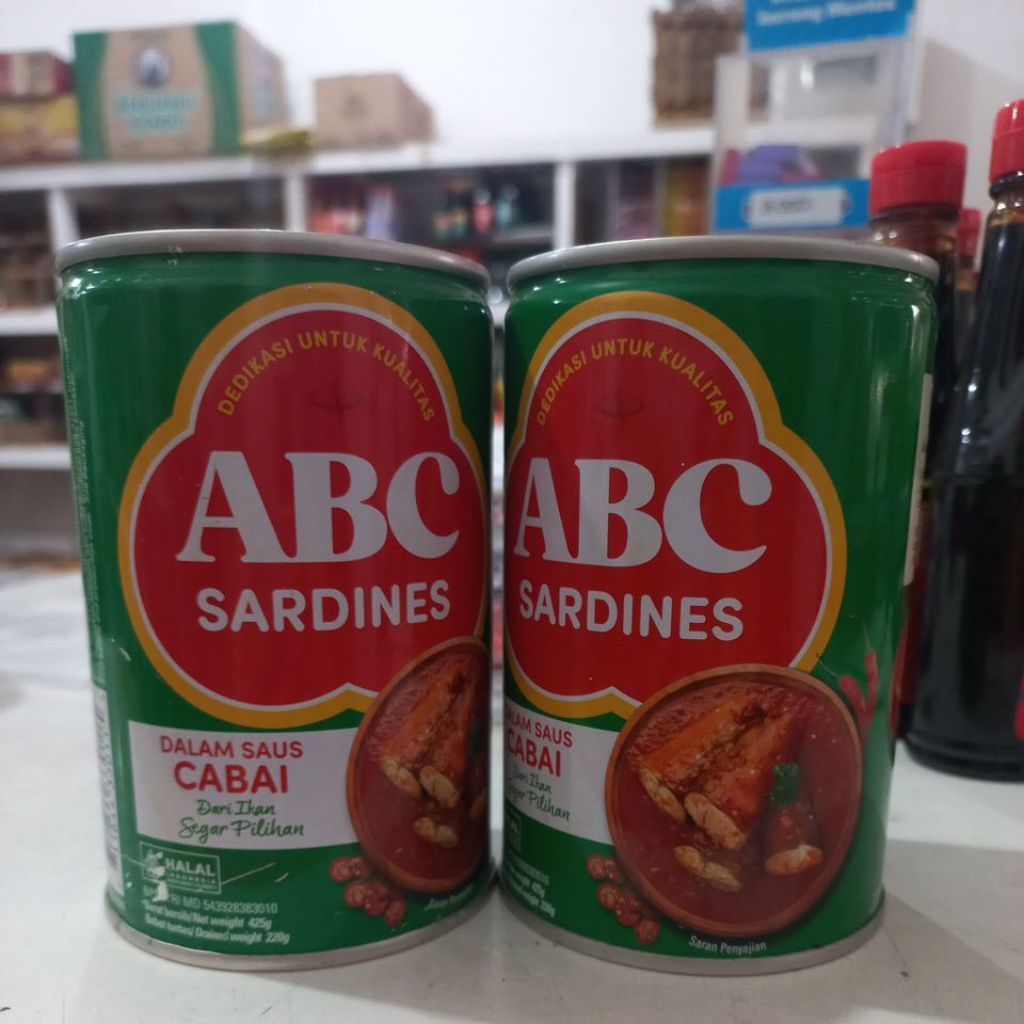 ABC Ikan Sarden 425gr | Sarden ABC 425gr