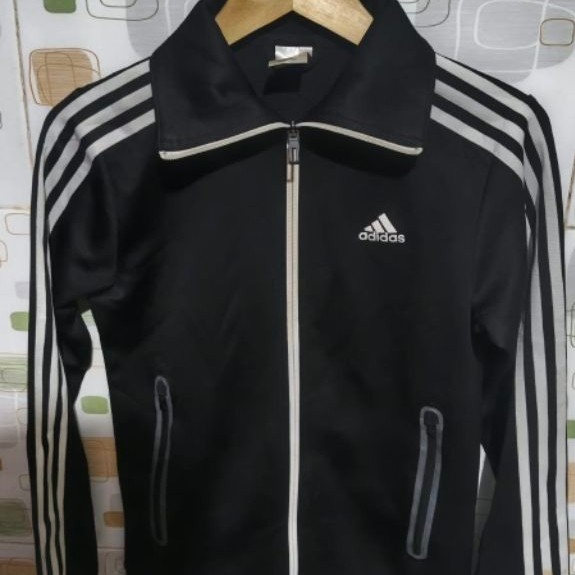 Tracktop Adidas Balok Hitam Putih