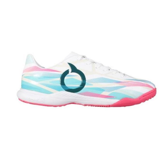 Sepatu Futsal Ortuseight Catalyst Hyperion In - White/Cyan/Pink