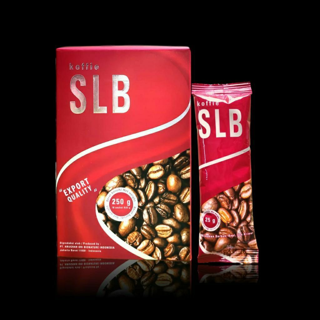 Kopi Koffie SLB 1 Box (10 Sachet) Terbaik Cocok untuk bekal kerja Kemasan Aman Pelayanan Ok