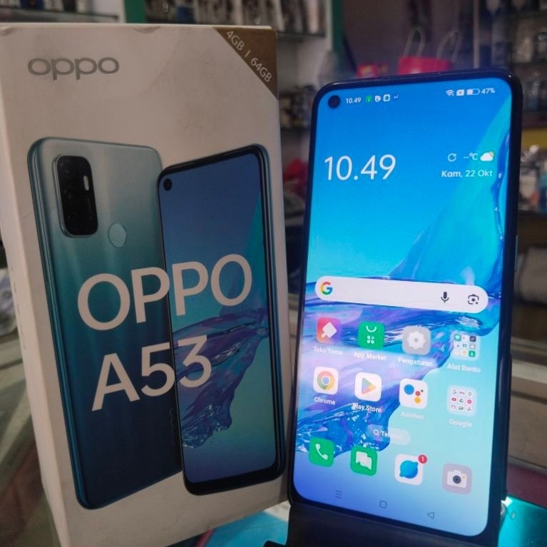HP SECOND MURAH BERGARANSI OPPO A53 RAM 4+1/64 LCD ORIGINAL