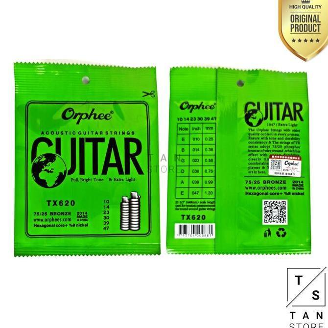 Akustik- Senar Gitar Akustik Orphee / Senar Gitar String / Senar Orphee