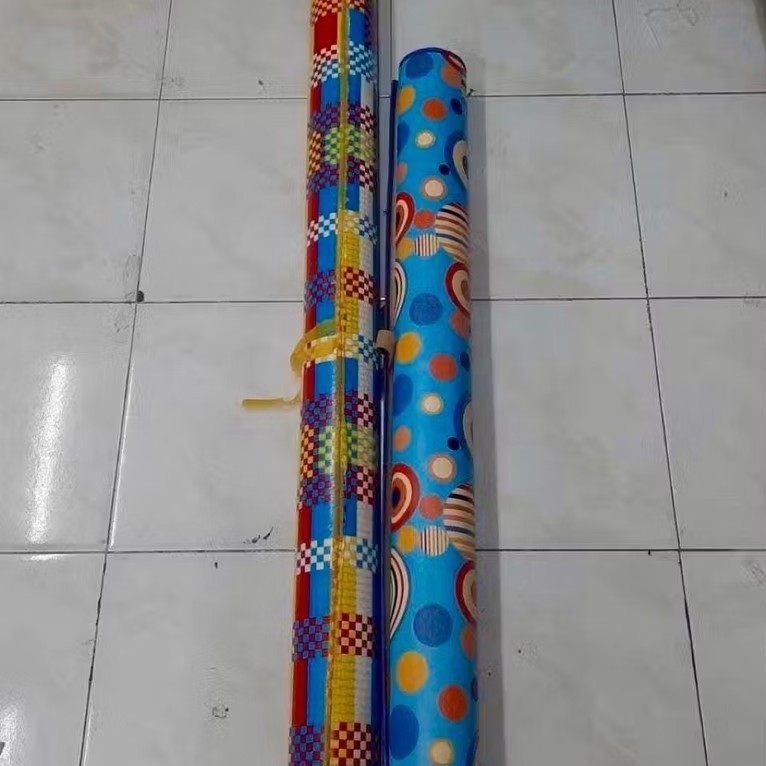 TIKAR GAMBAR PLASTIK SPON KARAKTER 160X200cm tebal 2mm