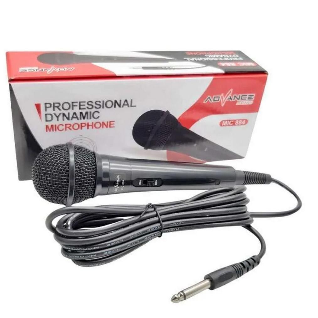 Original Advance Mic Kabel Panjang / Mikrofon Kabel Karaoke / Micropone Cable