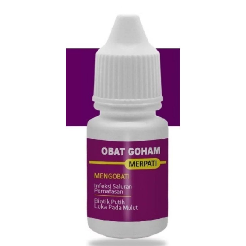 Goham plus obat hewan sariawan manik an goham