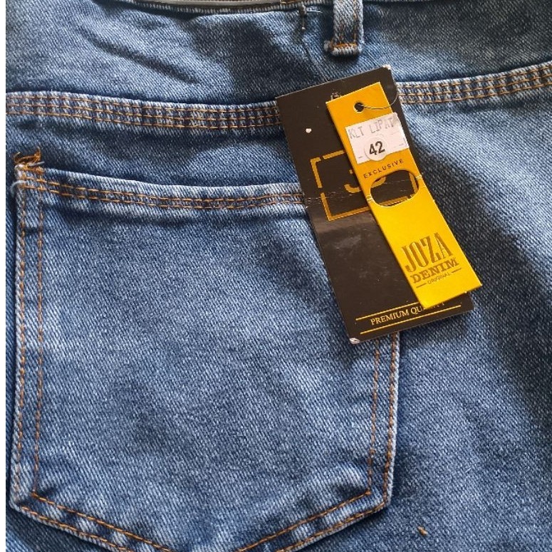Celana jeans jumbo wanita size 42