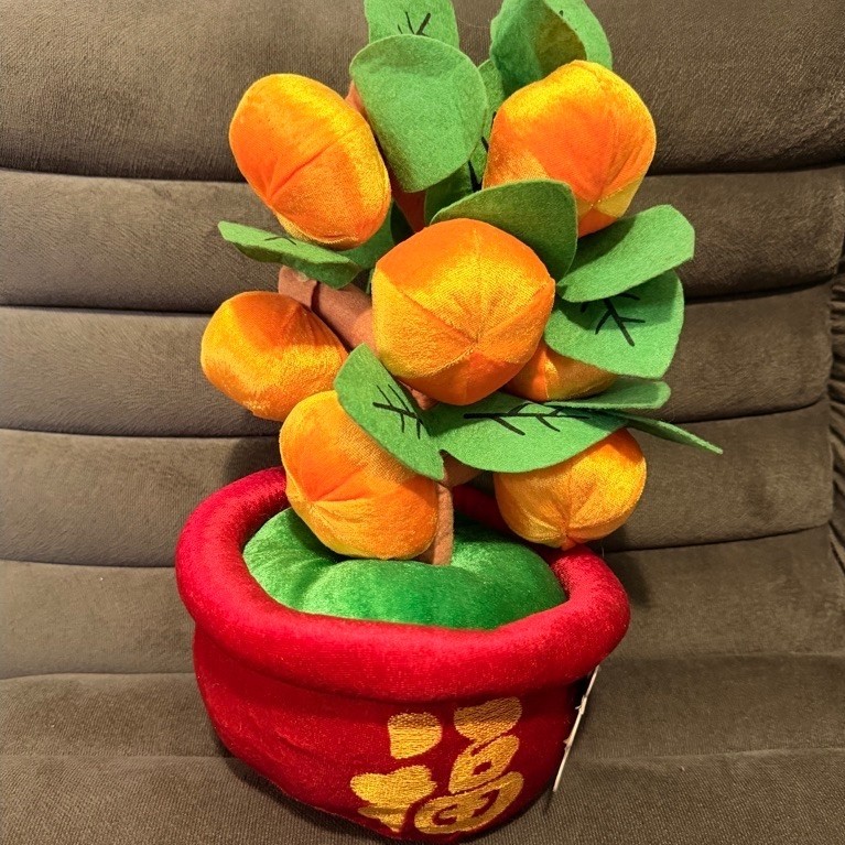 [BARU] Boneka/pajangan Pohon Jeruk Besar IMLEK mandarin no brand newtag