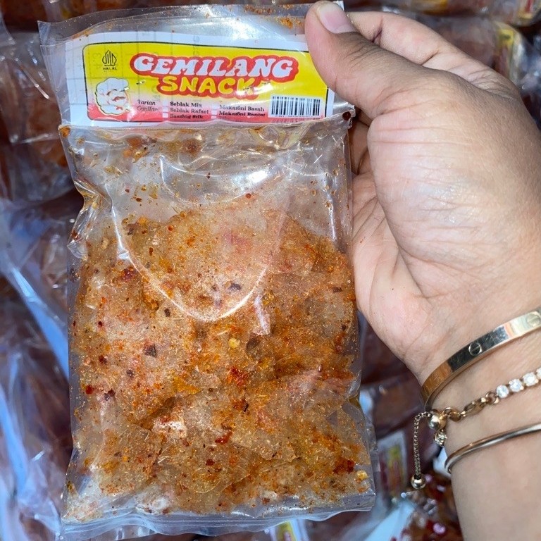 KRIPCA PEDAS ECERAN KEMASAN 2000an ANEKA CEMILAN “GEMILANG SNACK”