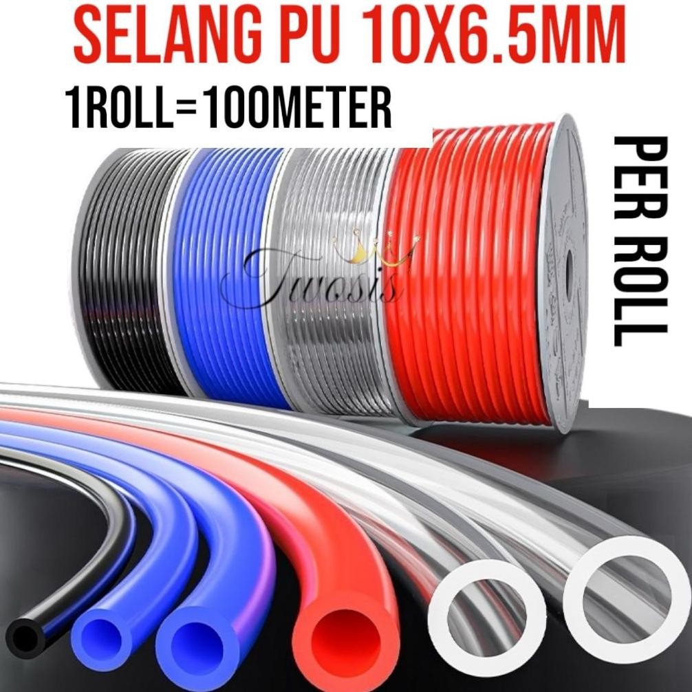 SELANG PU 10mm/selang pu 10mmx6.5mm/selang pu roll/selang pu 10mmx6.5mm aSt