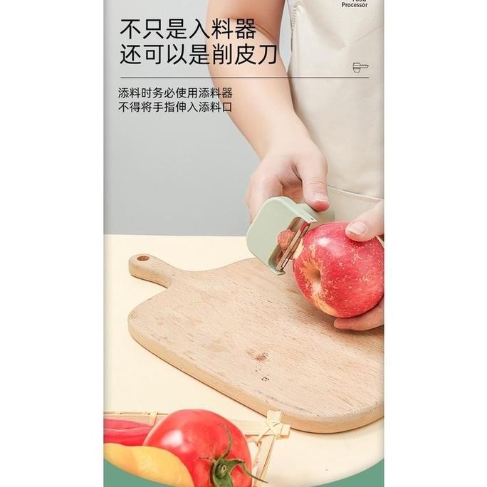 Blender 4IN1 Pemotong Bawang Sayur Mini Sikat Multifungsi Model genggam Food Chopper