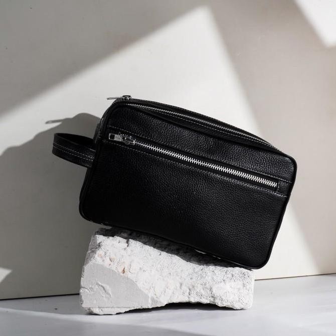 Double Slot Dopp Kit, Toiletries, Handbag Pria, Pouch Pria Tas