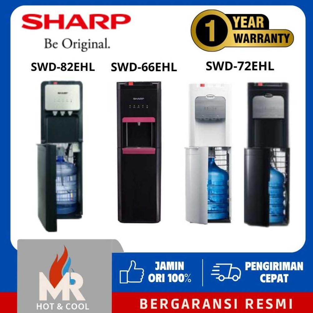 SHARP DISPENSER GALON BAWAH 82EHL / 66EHL / 72EHL WATER DISPENSER SWD-82EHL / SWD-66EHL / SWD-72EHL 