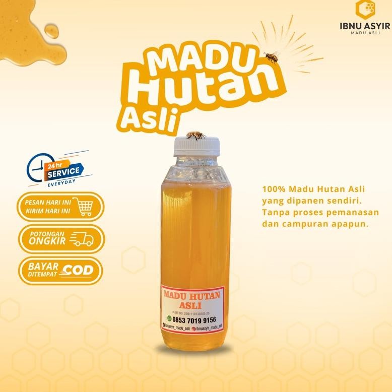 

(Terbaru) Madu Hutan Asli Ibnu Asyir 500ml (600g) Meningkatkan Imunitas Tubuh Mejaga Kesehatan Lambung Maag Program Hamil (Terlaris)