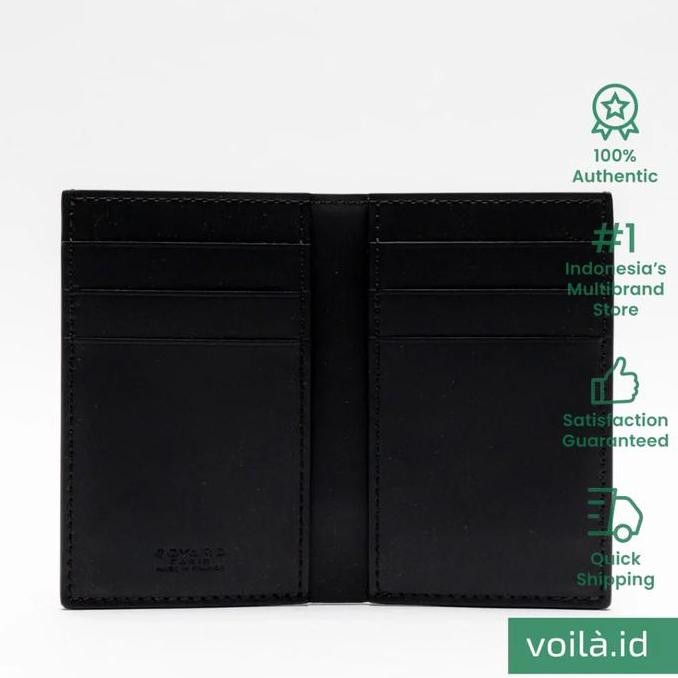 Voilaid Goyard Saint Pierre Card Bifold Wallet Black