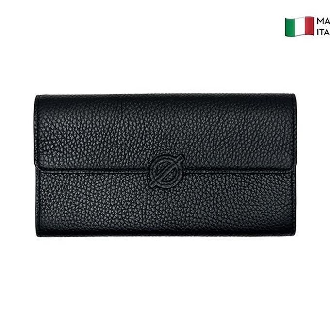 Rounn Flap Wallet Dompet Wanita Panjang Kulit Asli