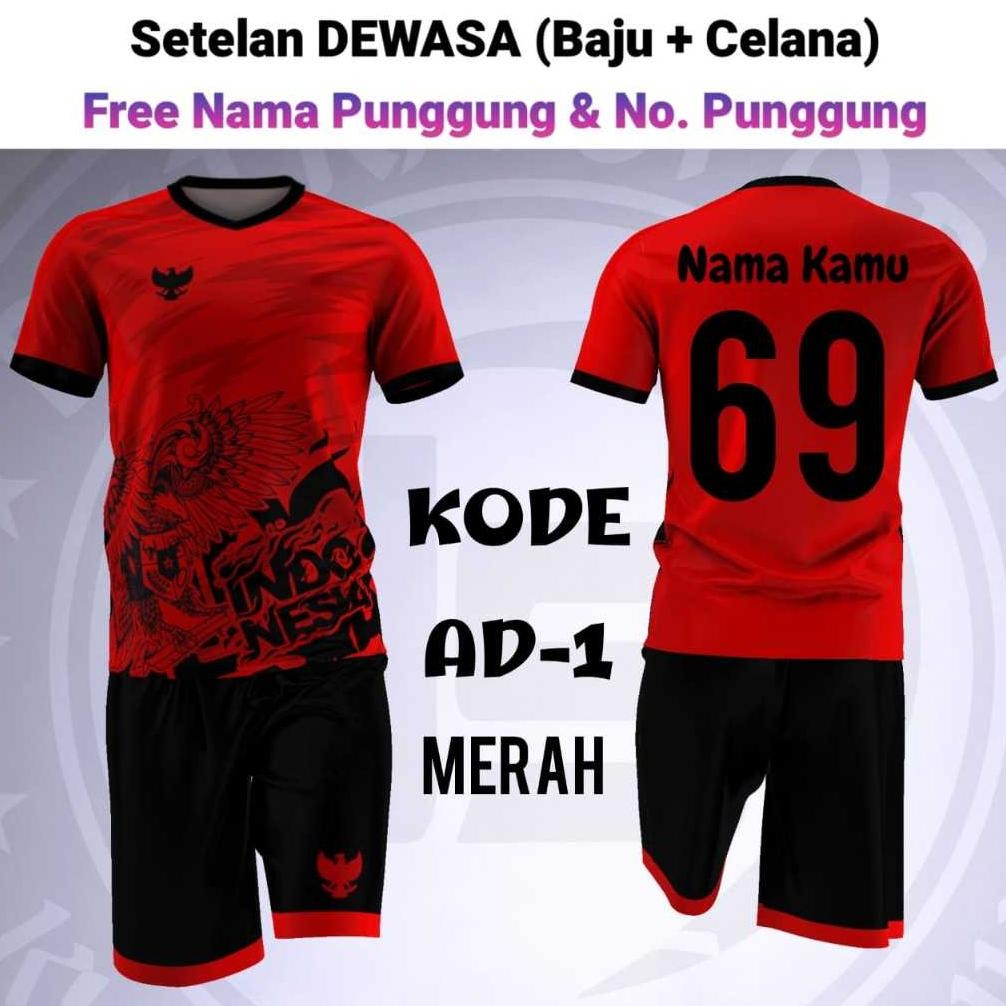 (Terbaru) Kaos Futsal Dewasa | Gratis Sablon | Baju Bola Sablon | Baju Futsal Sablon | Jersey Bola S
