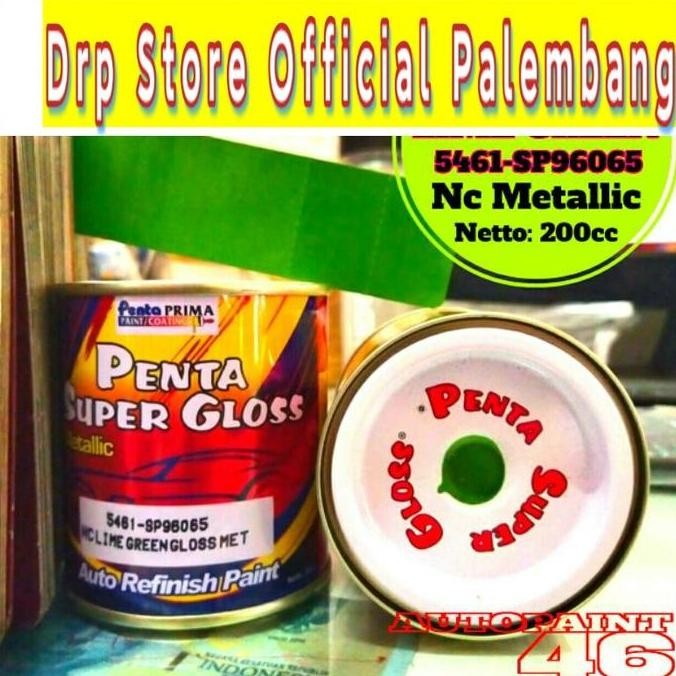 :>:>:>:>] Penta Super Gloss Lime Green/Penta Lime Green Met/Hijau Metallic Nc Metallic 200cc