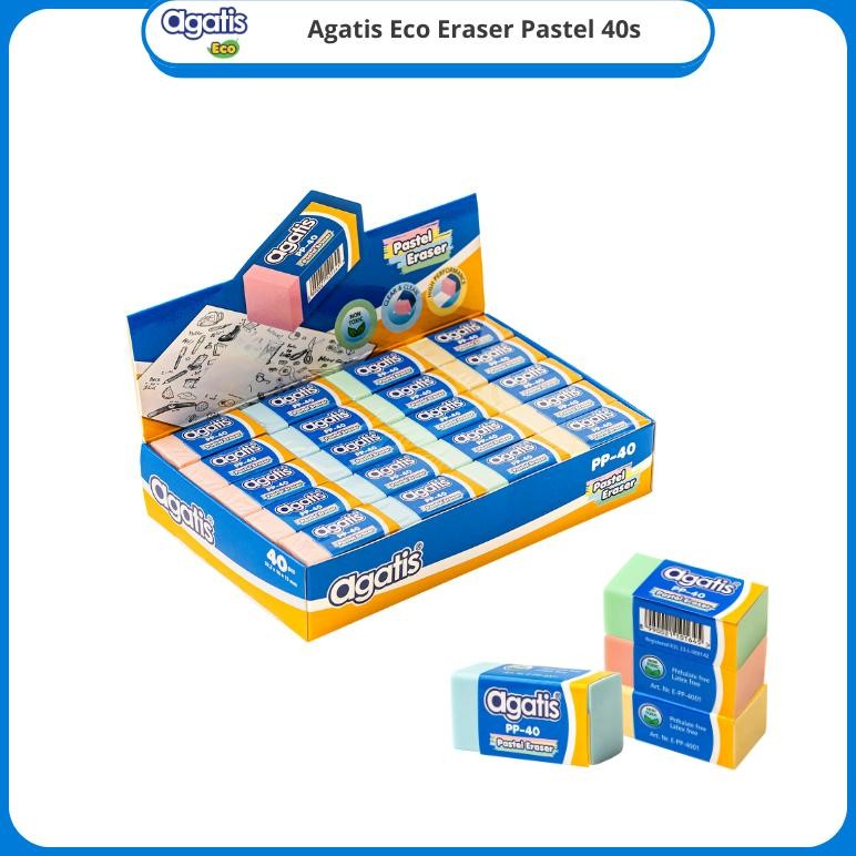 

Agatis Stationery Penghapus Pensil 1 Pack isi 40 pcs