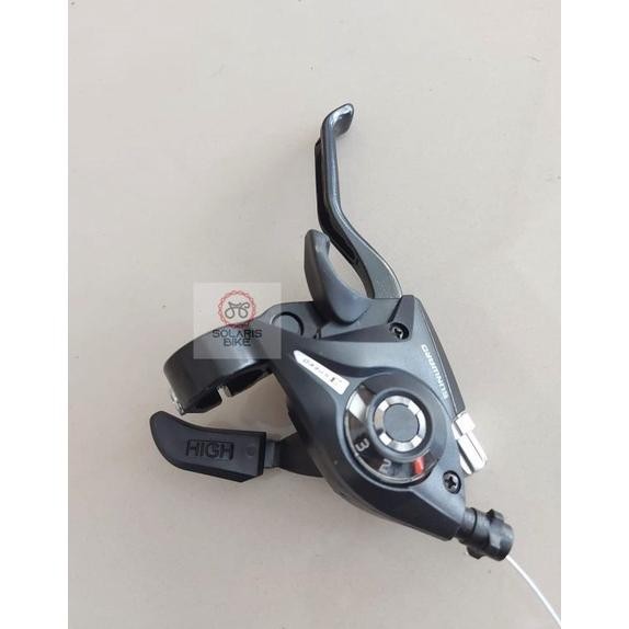 M-4 Gha-68 Shifter Operan Gigi Sepeda Mtb 3*7 Handle Alloy 1Set Kiri Kanan Handel Sifter Federal Gun