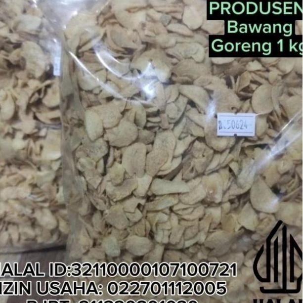 

Bawang Goreng Putih 1 Kg Renyah Kriuk Food Sna