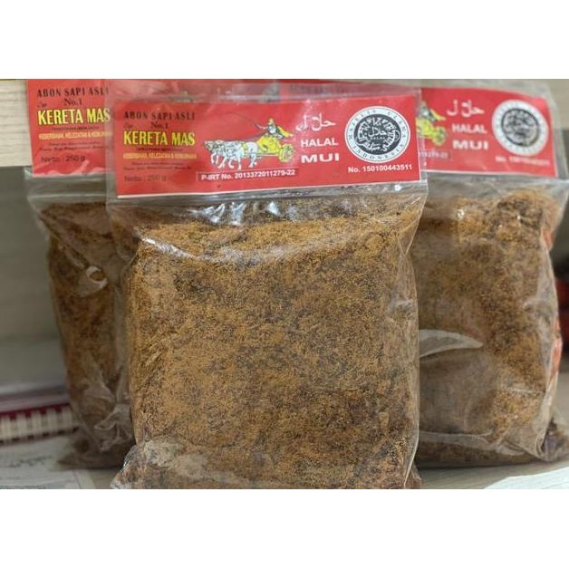 

Abon Sapi Kereta Mas 250 Gr