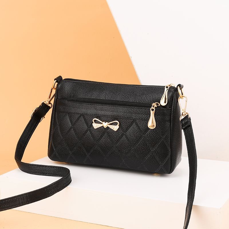 [COD]Tas Fashion Wanita untuk Wanita Paruh Baya, Tas Ibu, Tas Bahu Kapasitas Besar Multi-lapis, Tas 