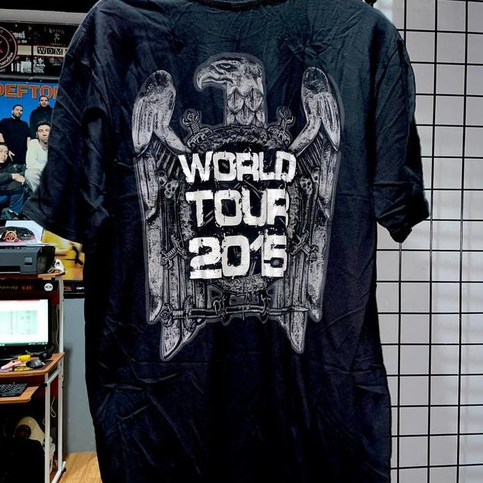 ready  Kaos Slayer - World Tour 2015 Vtg (Deadstock)