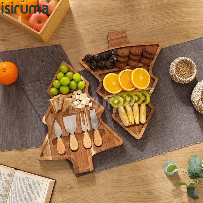 Telenan / Telenan Kayu / Hiasan Natal / PINE Chopping Board - ISIRUMA CO