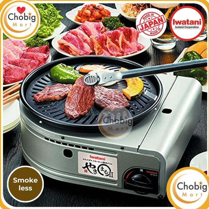 IWATANI YAKIMARU 2 Kompor Smokeless Portable Grill BBQ Yakiniku CO