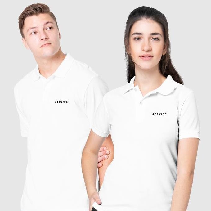 ready  costum bordir kaos polo/unisex