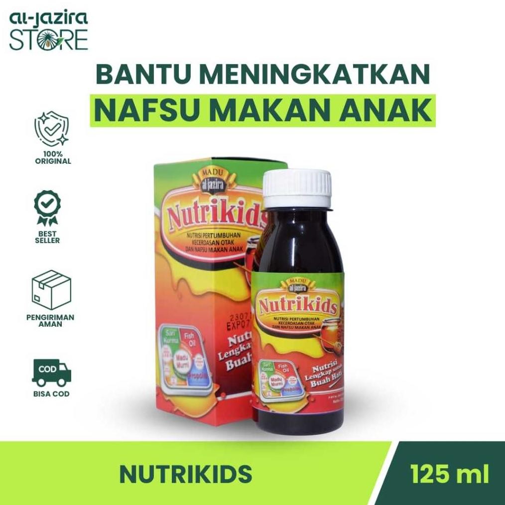 

(Terbaru) Al-Jazira Nutrikidz Sari Kurma Plus Madu Gemuk Badan Anak Vitamin Penggemuk Penambah Nafsu Makan (Terlaris)