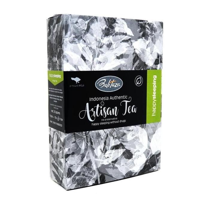 

welcome to tahuan jaya Balitaza Happy Sleeping Tea 25gr (10 Tea bags) - Good night tea - Teh susah tidur - Teh anti stress - Anti stress tea - Teh enak dan sehat - Teh Kesehatan - Teh Balitaza - Balitaza artisan tea - Teh herbal Balitaza - Healthy tea