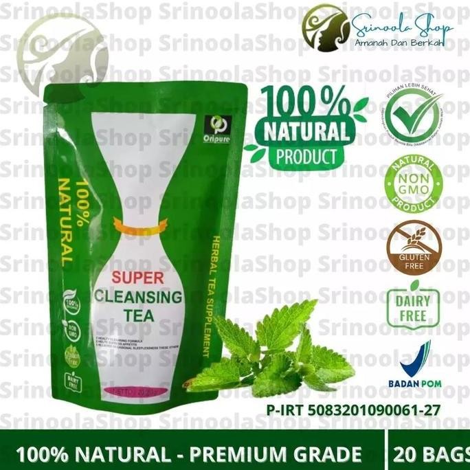 

welcome to tahuan jaya SUPER CLEANSING TEA 100% NATURAL ISI 20 BAGS SEMBUHKAN SEMBELIT