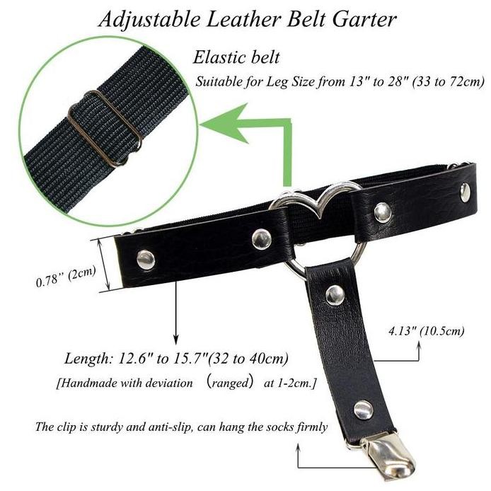 New Garter Jepit Stocking 1pcs Penjepit Stocking Hitam Garter Belt