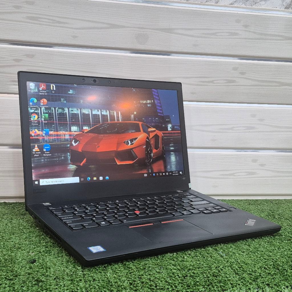 Lenovo T480 Touchscreen Core i7 8650U Ram 16 Gb Ssd 256 Gb MX150 Layar 14"FHD
