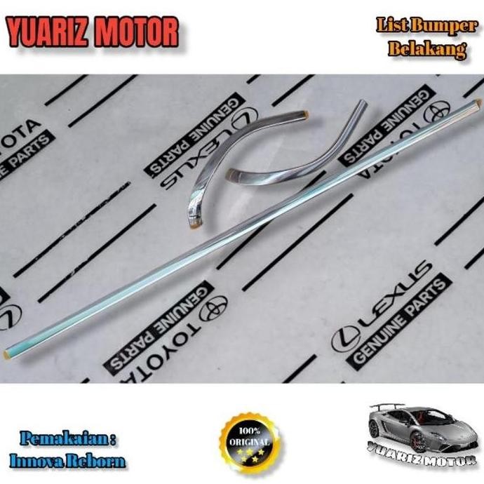 List Bumper Belakang Innova Reborn Original/List Bemper Innova