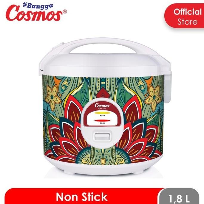 PROMO DISKON - Cosmos - Magic Com .8 Liter in Nonstick / CRJ0