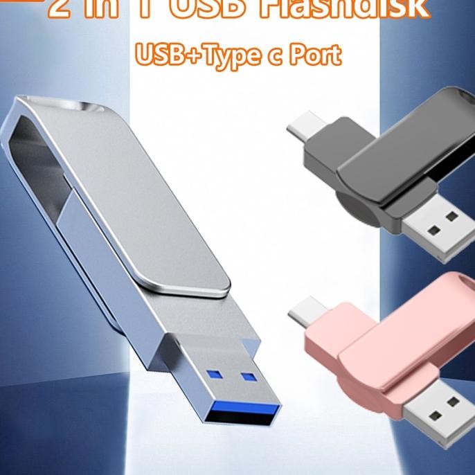Xm U202 Flashdisk Typec Kecepatan Tinggi 128Gb1Tb Flash Drive Logam Usb Untuk Komputer Android Peran