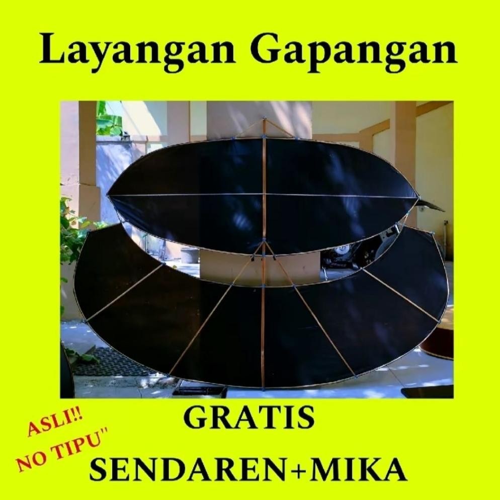 Or42 New Layangan Gapangan Mini Murah Siap Terbang Termurah