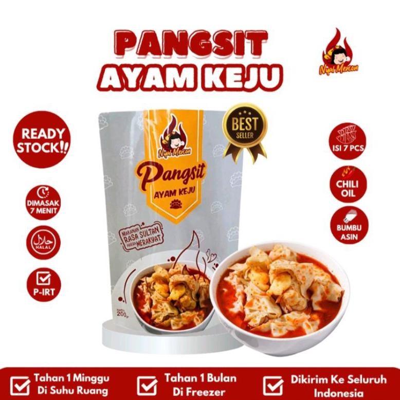 

Paket Bundling Tiga Pangsit Nyai Mercon (Pangsit Tulang Rangu, Ayam Keju, Pangsit Original)