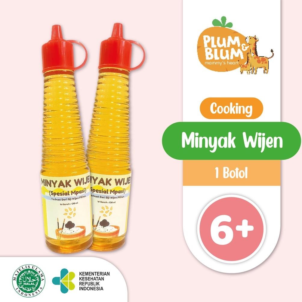 

Plum & Blum Fat Oil Minyak Mpasi Bb Booster / Mpasi Organik Makanan Bayi 6 Bulan / Minyak Bayi