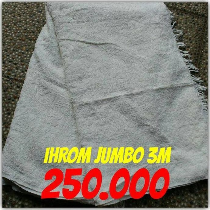 Ihrom Jumbo/Ihrom/Ihrom Pria/Perlengkapan Haji Dan Umroh