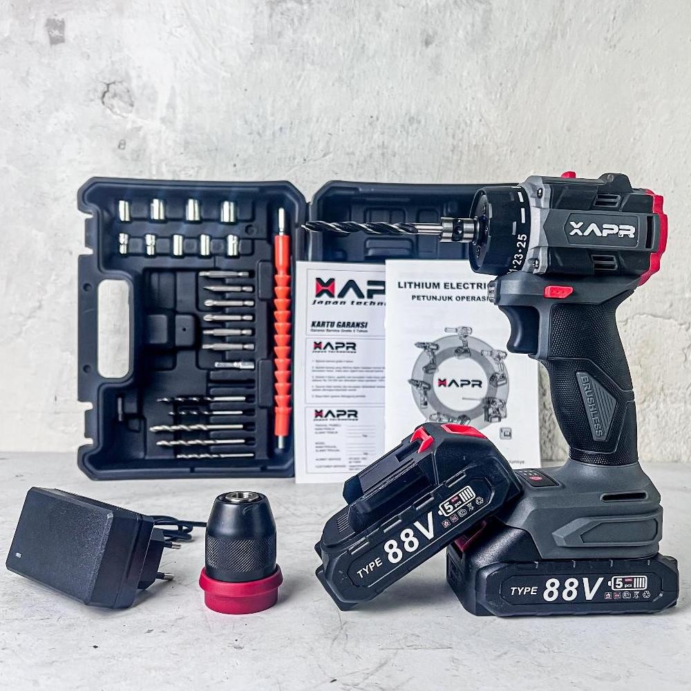 Ap24+ Brushless Bor Baterai Sangat Cocok Untuk Tulang Baja Ringan Plafon Dan Baut Roofting Kanopi