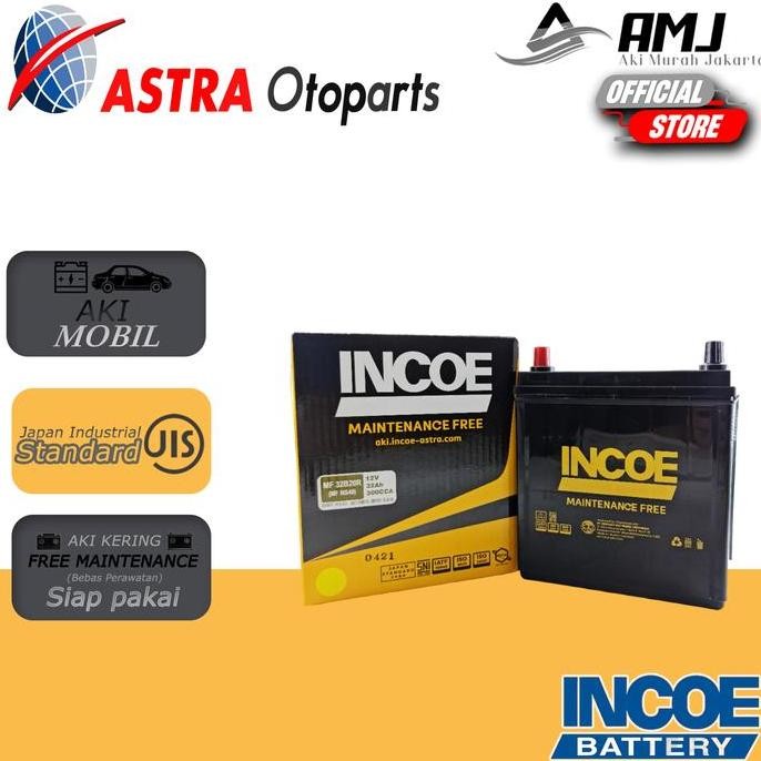 TERMURAH - Incoe MF Astra Aki Mobil Suzuki Carry Futura NS40 - 2Ah Aki Kering