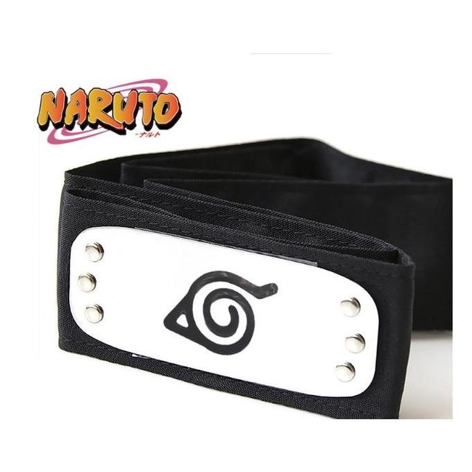 <<<<<] Headband Anime Naruto Konoha