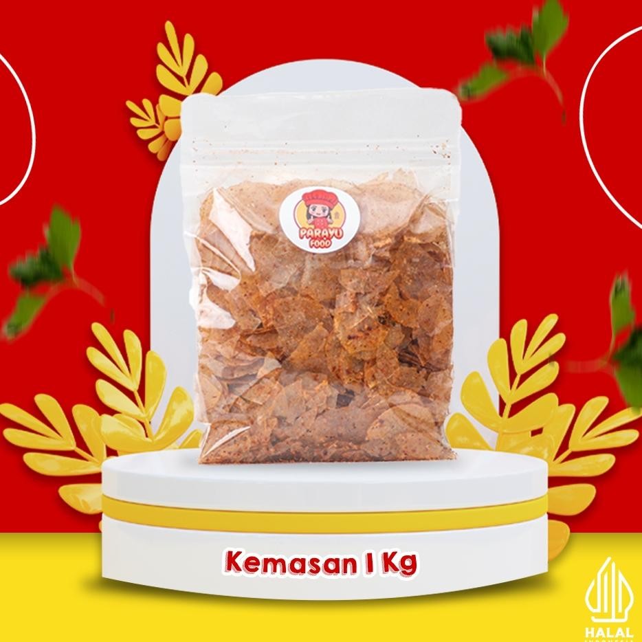 

Parayu Food Keripik Kaca Pedas Kemasan 1 Kg